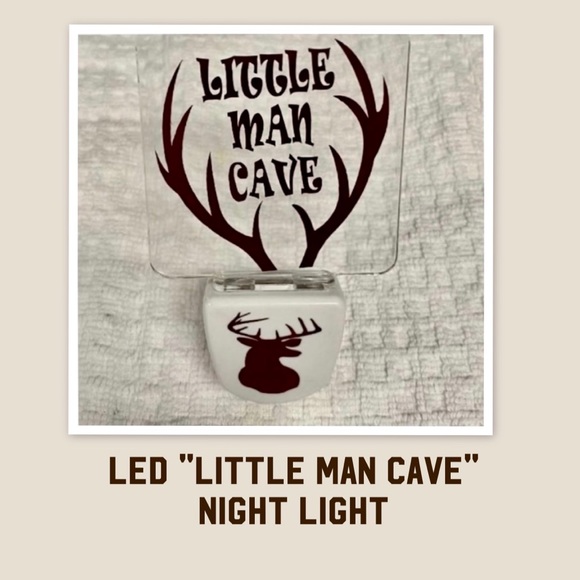 LED "Little Man Cave" Night Light - Picture 1 of 1